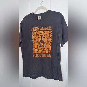 Tennessee Football Graphic Tee Comfort Colors – Size Large